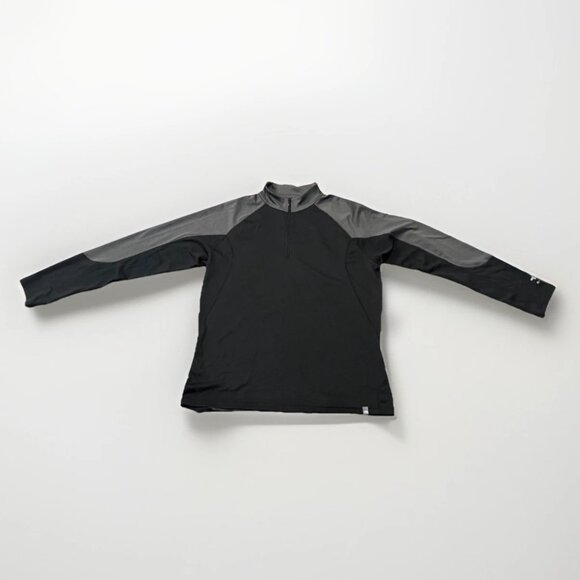 🔥 The North Face Men’s Quarter Zip Jacket – Black – XL – FlashDry® – EXCELLENT - Picture 1 of 8